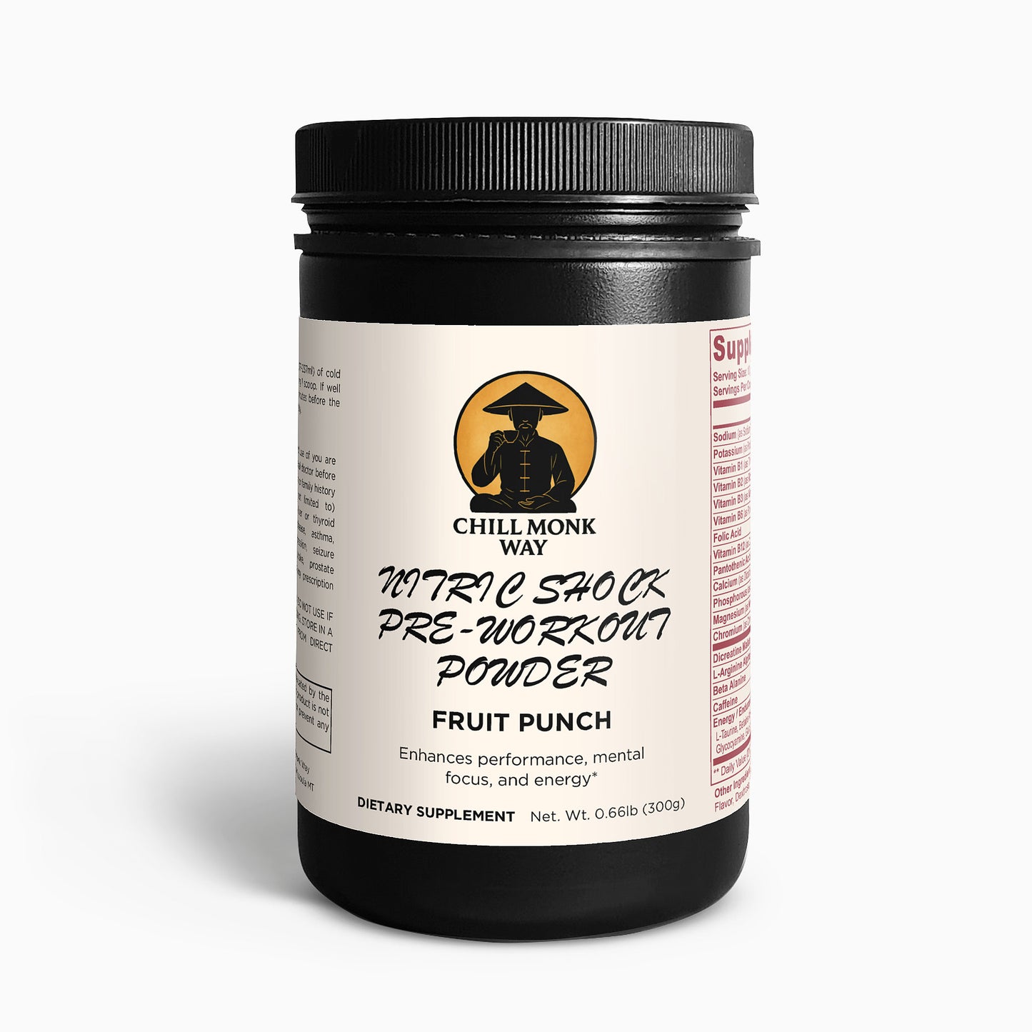 Nitric Shock Pre-Workout Powder (Fruit Punch)