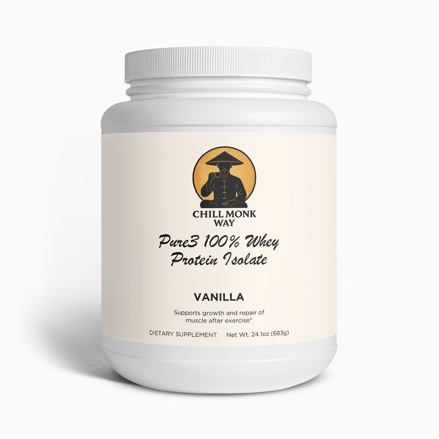 Pure3 100% Whey Protein Isolate (Vanilla)