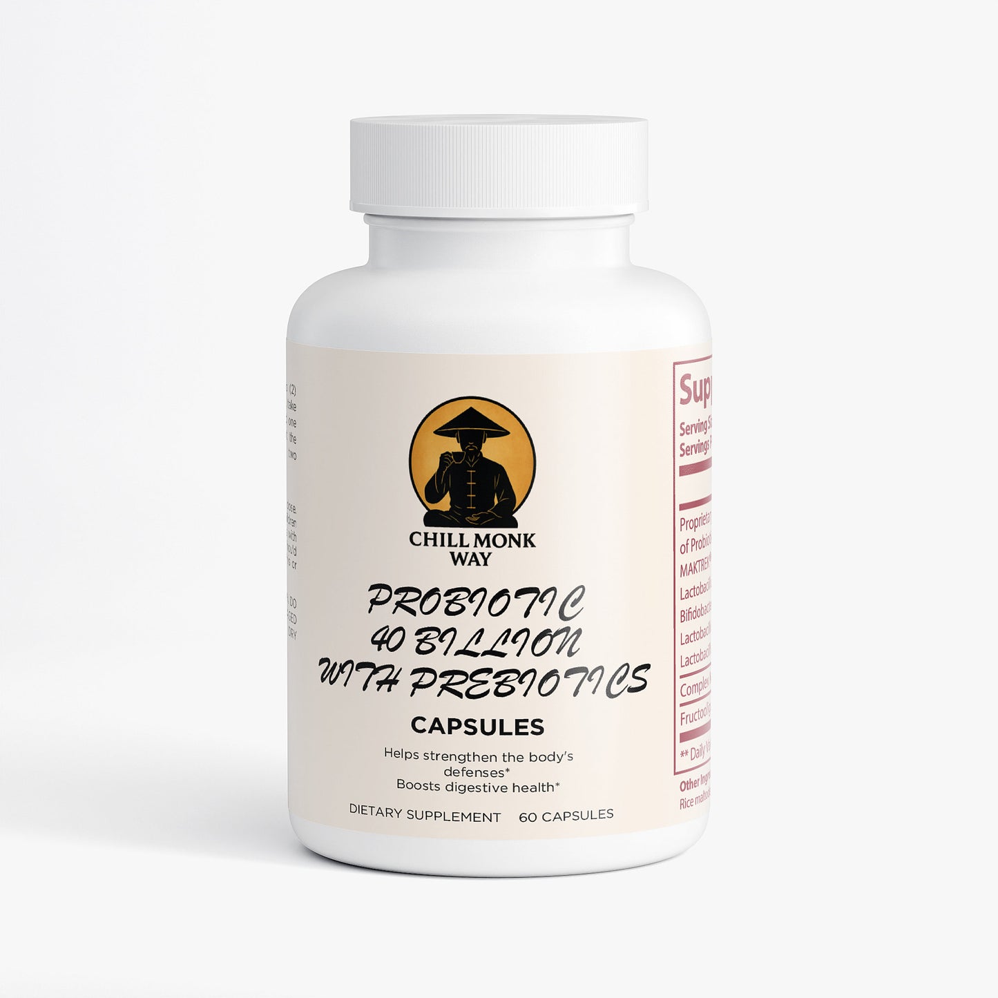 Probiotic 40 Billion with Prebiotics