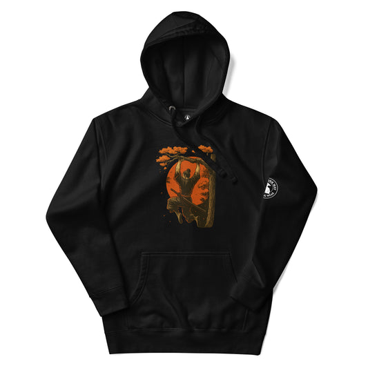 Black Samurai Pullups Chill Monk Way Unisex Hoodie