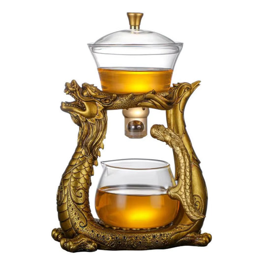 Dragon And Phoenix Ceremonial Lazy Tea Set
